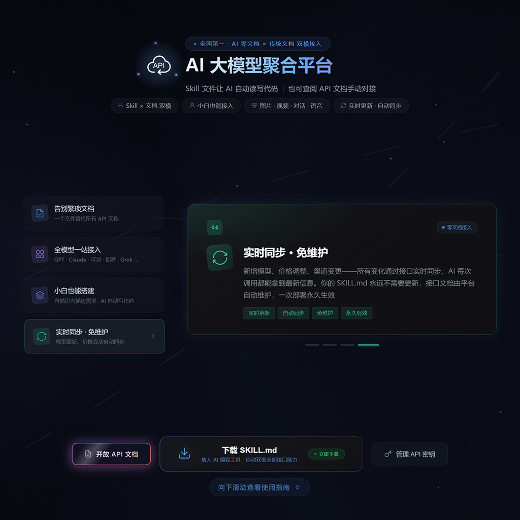 AI工具与服务场景示意